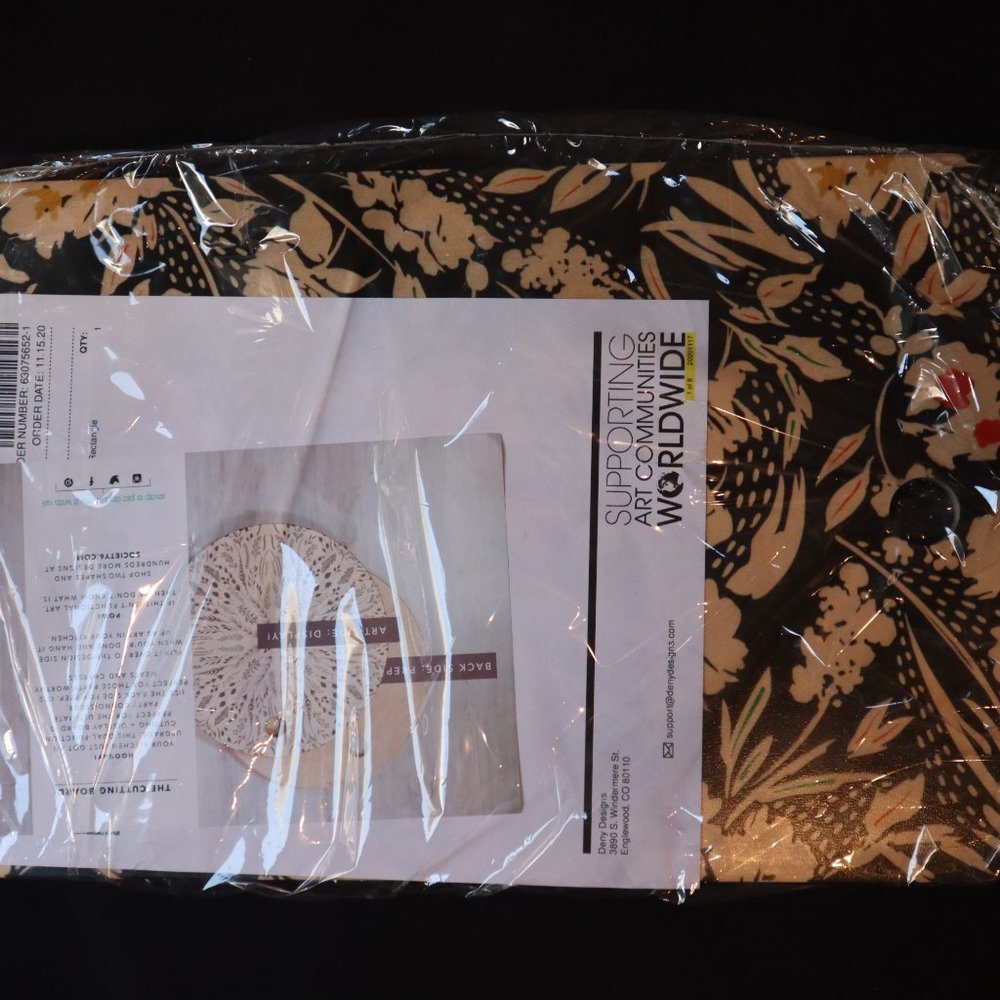 Nordstrom Rack Deny Designs Cutting Board NEW W 10.5"x L16"x H1/2 "